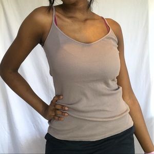 Brown Victoria’s Secret cami